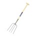 Furca fan cu 4 coarne otel carbon, coada lemn, maner T lemn, Spear  Jackson Neverbend Professional