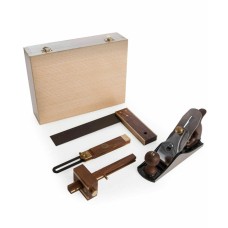 Set 4 piese tamplarie cu Echer reglabil, echer taplarie, dispozitiv marcare si mini rindea, Spear  Jackson Woodworking